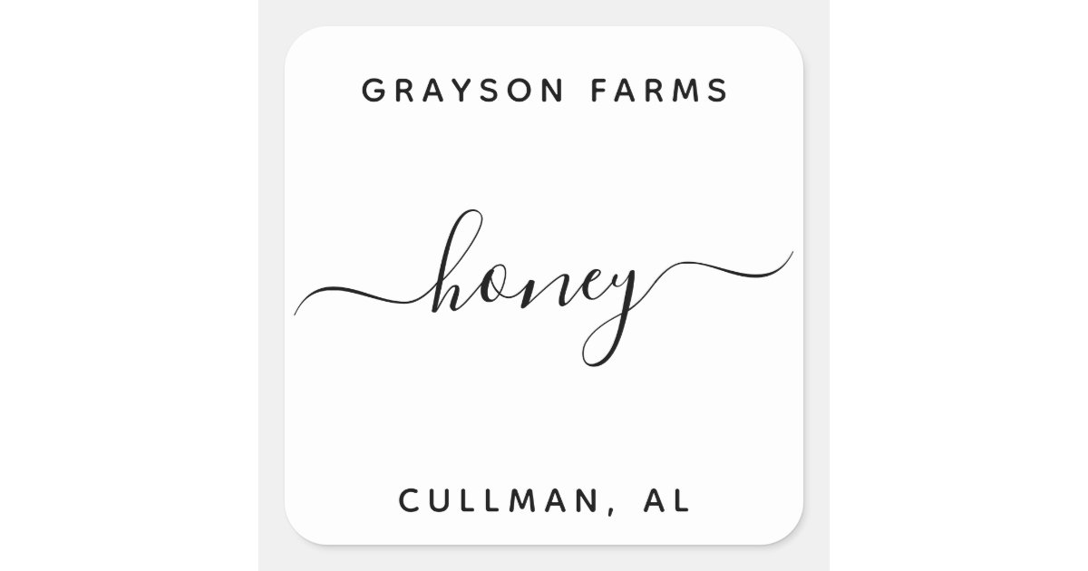 Product Label Zazzle