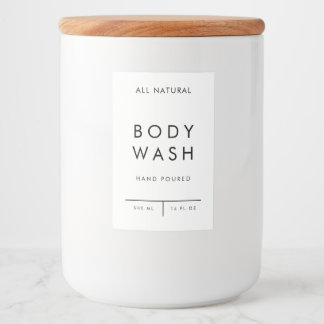 product label organization storage - BODY WASH