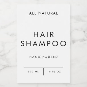 product label organization storage - HAIR SHAMPOO