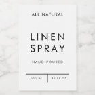 product label organization storage - LINEN SPRAY