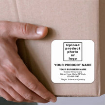 Product Name, Photo and Minimal Texts on White