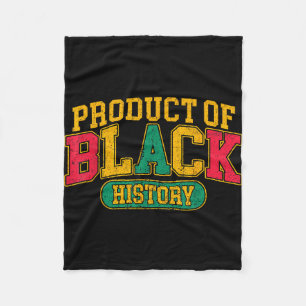 Product of black history african american heritage fleece blanket