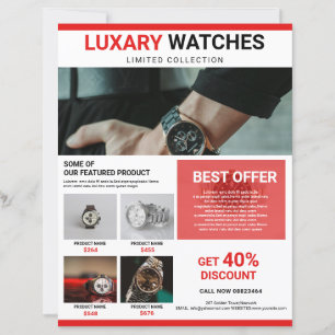 Product Promotion Flyer Template