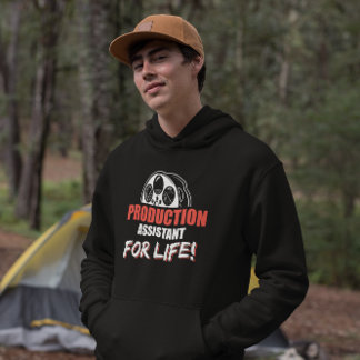 Production Assistant For Life Hoodie