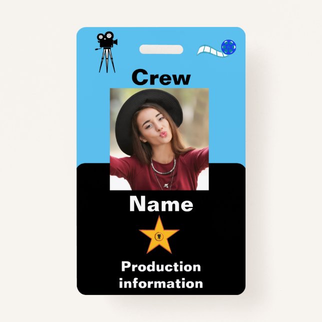 Production ID 1 ID Badge (Front)