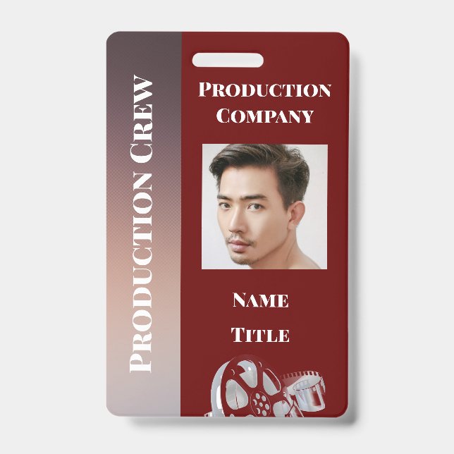 Production ID Badge (Front)