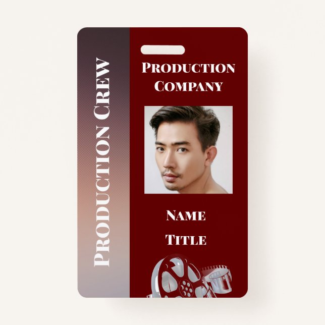 Production ID ID Badge (Front)