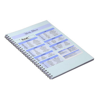 Productivity Mouse Pad – Excel Shortcuts Notebook