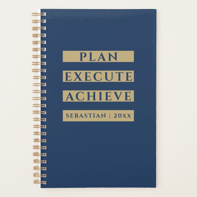 Productivity Planner 2026 | Plan. Execute. Achieve (Front)