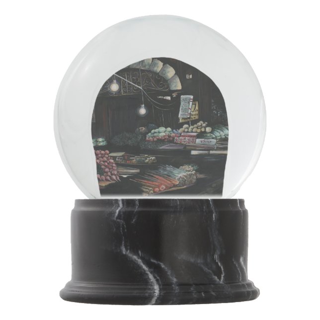 Products of a Struggled Harvest, Jerusalem Snow Globe (Front)