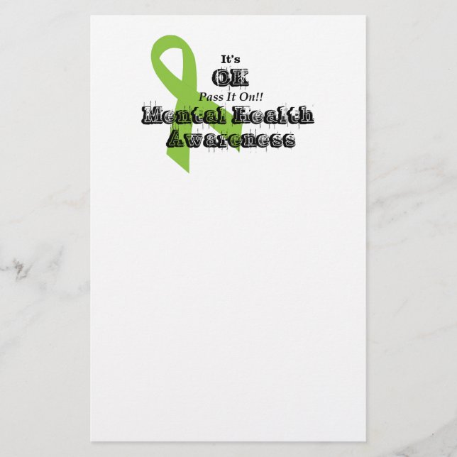 Products with a cause stationery (Front)