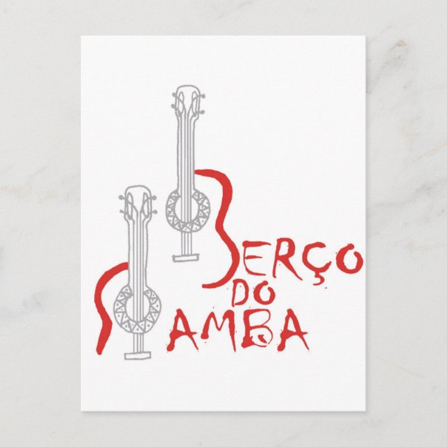 Produtos Berço do Samba Postcard (Front)