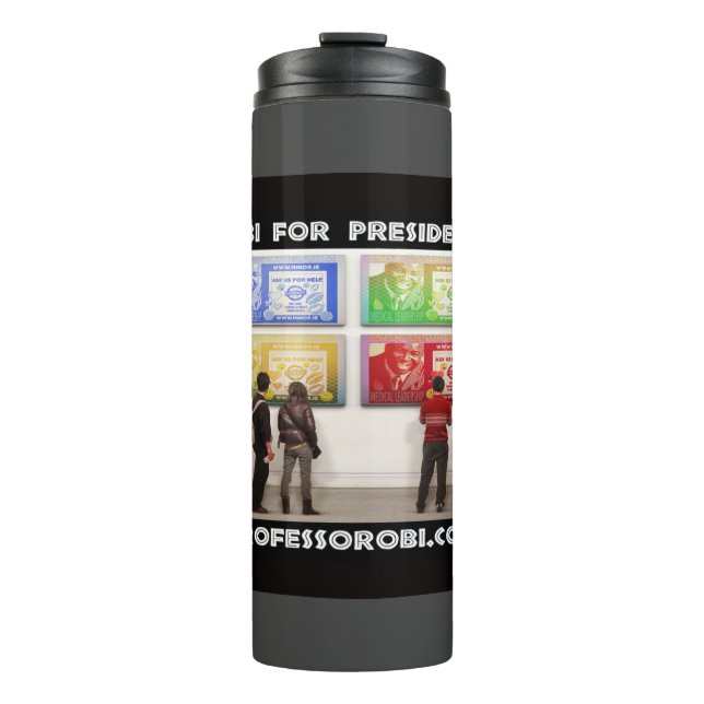 Prof Doctor Joseph Chikelue Obi: Dr Mr Joseph Obi: Thermal Tumbler (Front)