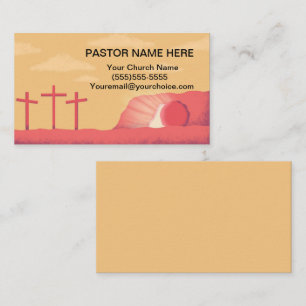Profesional Pastor  Business Card