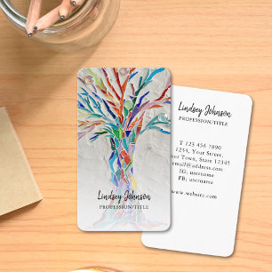 Profession Colourful Business Card