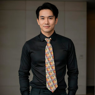 Professional Accountant Iconic Small Design Tie