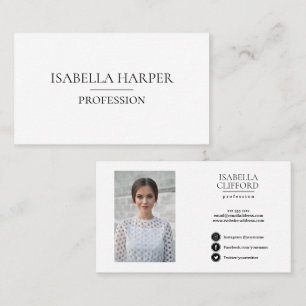 Professional Actor Headshot  Social Media Icon Business Card