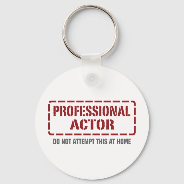 Professional Actor Key Ring (Front)