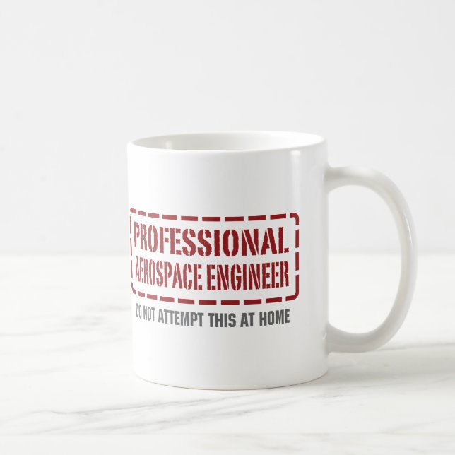 Professional Aerospace Engineer Coffee Mug (Right)
