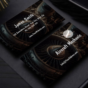 Professional Aircraft Mechanic Services Cards