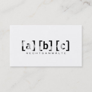 professional appointment card