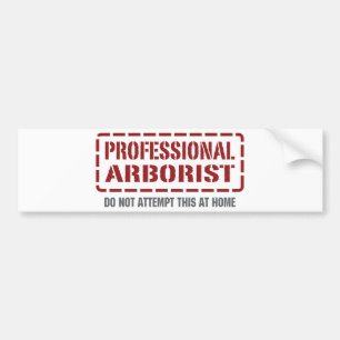 Professional Arborist Bumper Sticker