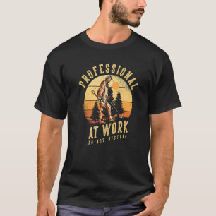 Professional at work do not disturb for a Metal de T-Shirt
