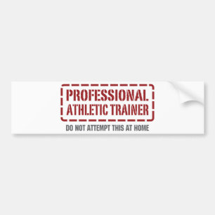 Professional Athletic Trainer Bumper Sticker