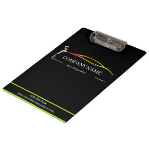 Professional Auto Body Paint Shop Automotive Clipboard