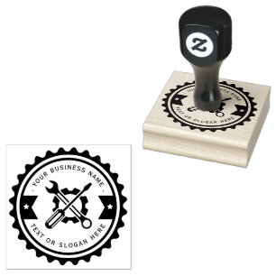 Professional  Auto mechanic Rubber Stamp