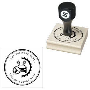 Professional  Auto mechanic Rubber Stamp