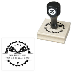 Professional  Auto mechanic Rubber Stamp