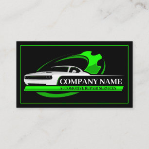 Professional Automotive Repair, Auto Mechanic Business Card