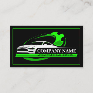 Professional Automotive Repair, Auto Mechanic Business Card