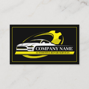 Professional Automotive Repair, Auto Mechanic Business Card