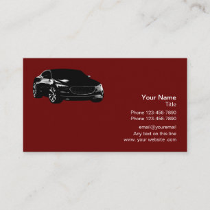 Professional Automotive Theme Business Card