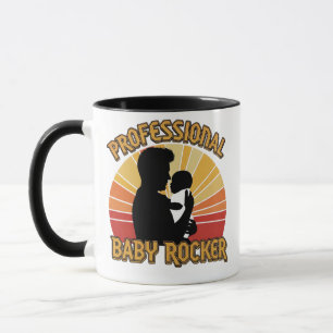 Professional Baby Rocker Funny New Dad Father's  Mug