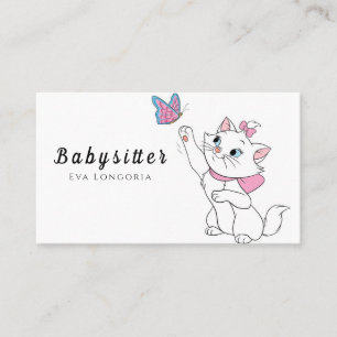 Professional Babysitter Services: Reliable Care Business Card