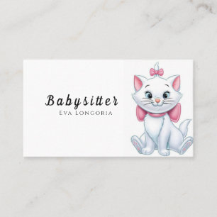 Professional Babysitter Services: Reliable Care Business Card