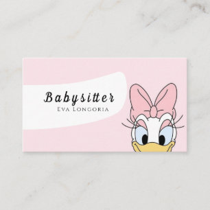 Professional Babysitter Services: Reliable Care Business Card