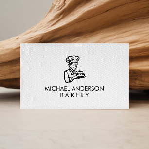 Professional Bakery Pastry Chef Business Card