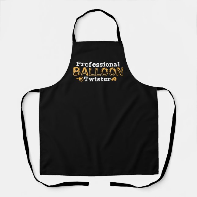 Professional Balloon Twister Bender Balloons Apron (Front)