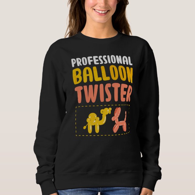 Professional Balloon Twisting  Balloon Modelling A Sweatshirt (Front)