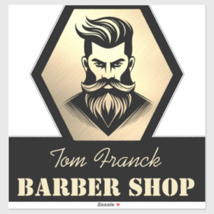 Professional Barber Shop black&gold