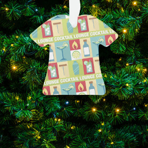 Professional Bartender Iconic Designed Ornament