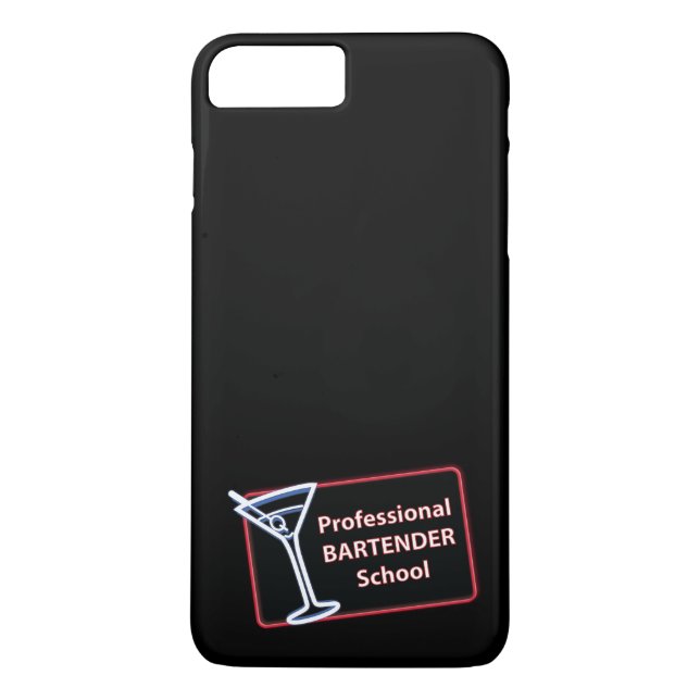 Professional Bartender School iPhone/iPad Case (Back)