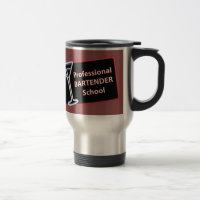 Professional Bartender School Travel Mug