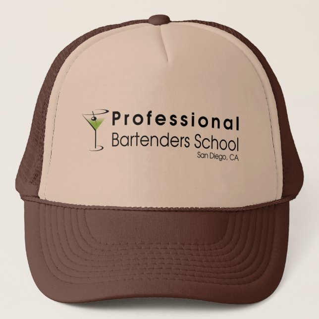 Professional Bartenders School Truckers Hat (Front)