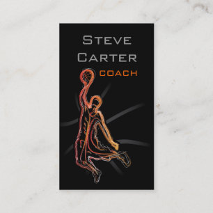 Professional Basketball Coach / Player Card