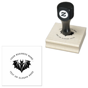  Professional bat Rubber Stamp